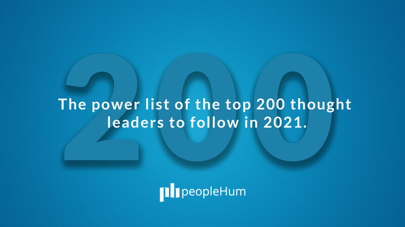 Top 200 Thought Leaders to follow in 2021